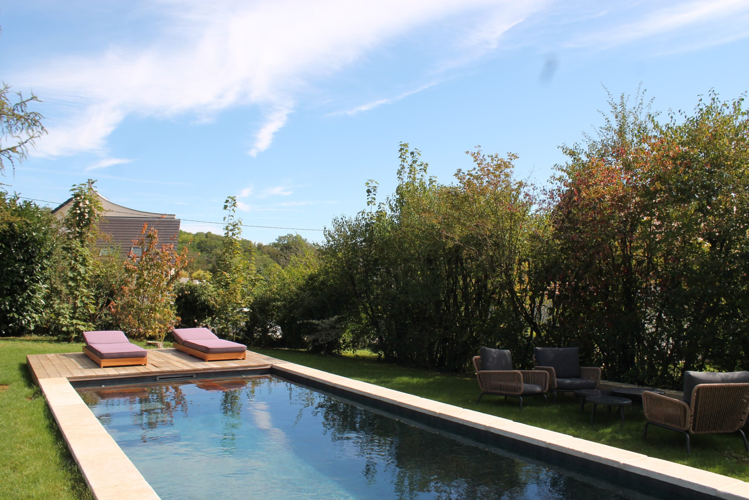 Piscine liner armé besançon